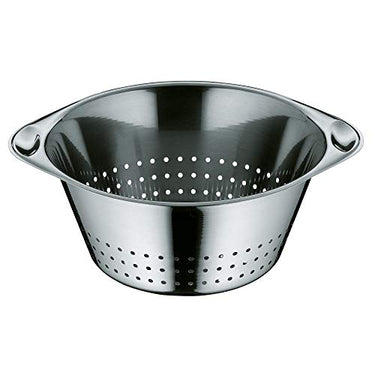 WMF Gourmet Sieb Edelstahl 24 cm, Seiher mit großen Löchern, Nudelsieb, Küchensieb, Cromargan Edelstahl, spülmaschinengeeignet im Sale